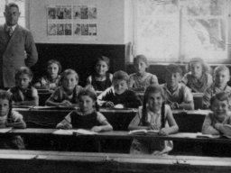 in der schule um 1940